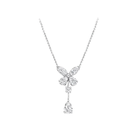 18k White Gold Luxury Diamond Necklace