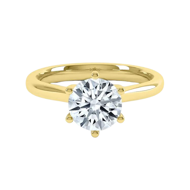 Classic Design Lab Grown Diamond Engagement Ring