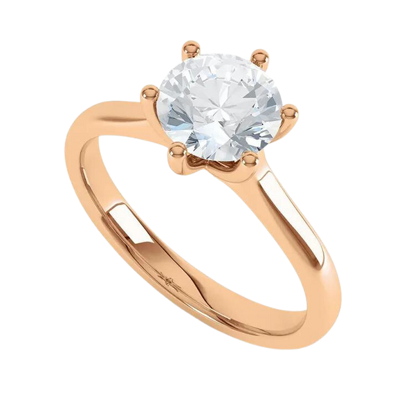 Classic Design Lab Grown Diamond Engagement Ring